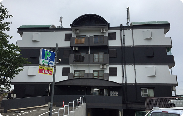 収益物件の外観（施工後）