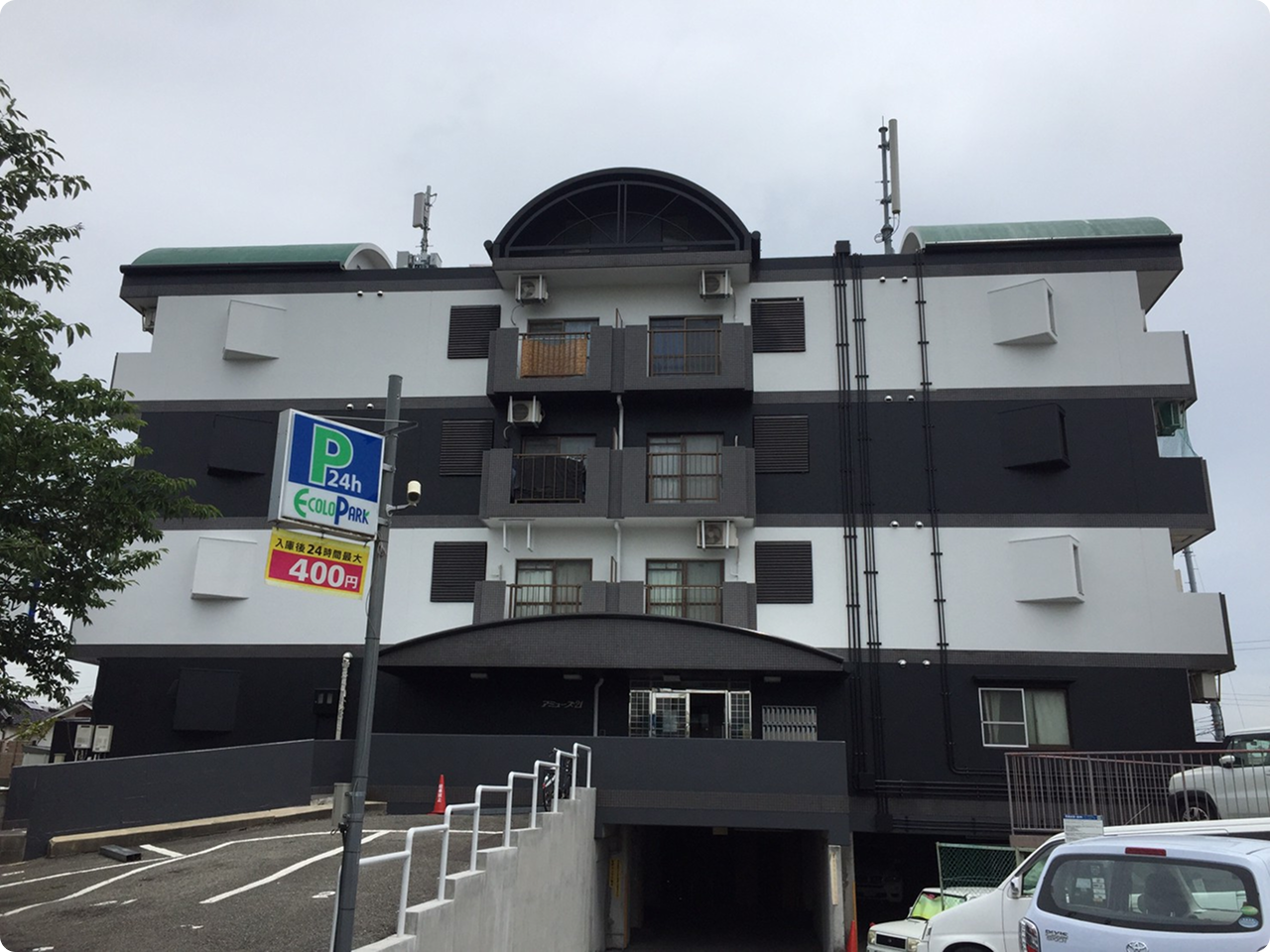 収益物件の外観（施工後）